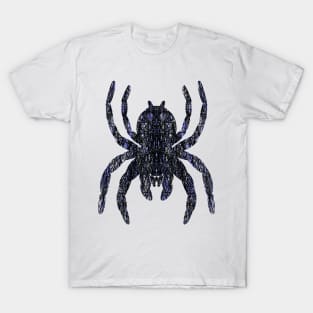 Cross Hatching Tarantula V7 T-Shirt